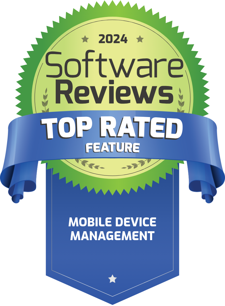 Hexnode MDM has Top Rated feature on SoftwareReviews